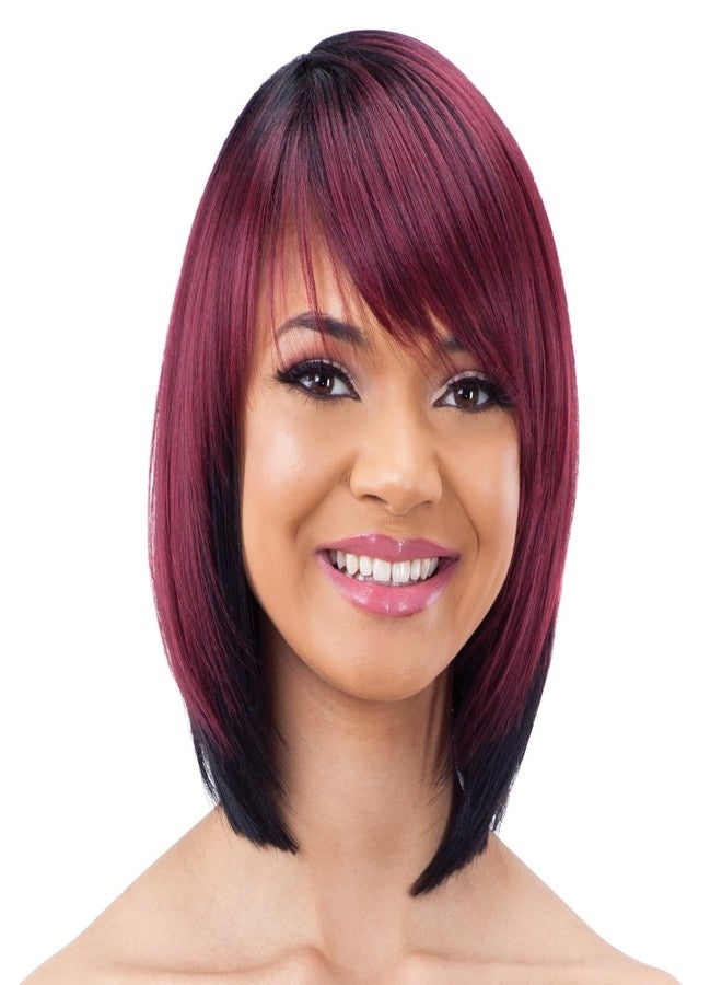 Shake-N-Go Freetress Equal Synthetic Full Wig - LITE 002 (OFF BLACK 1B) - Image 1